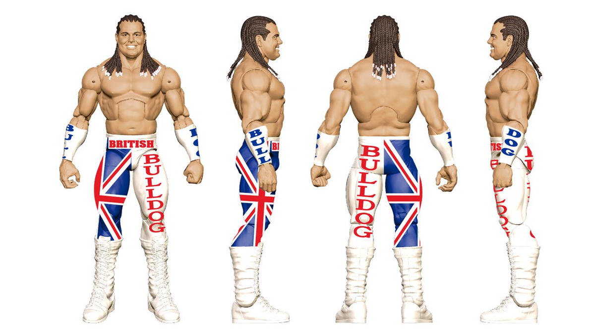 2015 WWE Mattel Elite Collection Series 39 British Bulldog