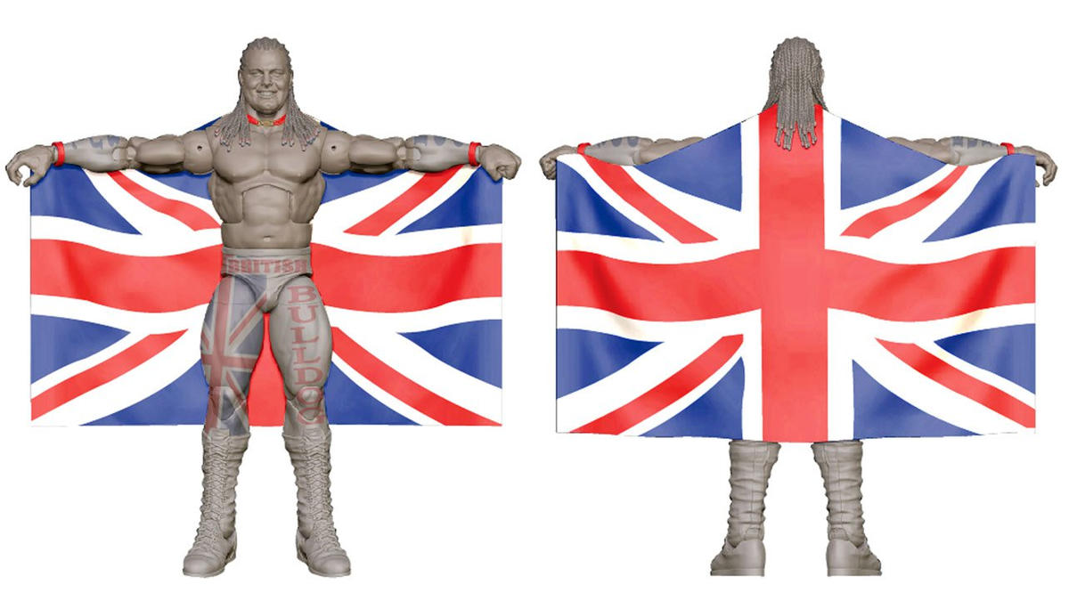 2015 WWE Mattel Elite Collection Series 39 British Bulldog
