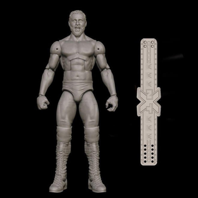 Figurine WWE Ultimate Edition Sami Zayn Mattel - Accessoires Interchangeables, Têtes Et Mains Supplémentaires, 15.2cm