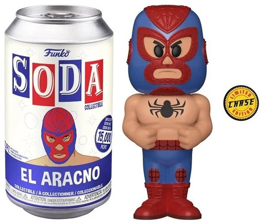 2021 Marvel Lucha Libre Edition Funko Soda El Aracno [Chase]