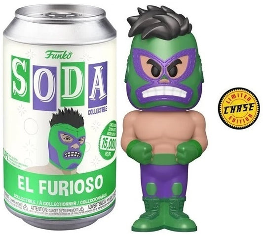 2021 Marvel Lucha Libre Edition Funko Soda El Furioso [Chase]