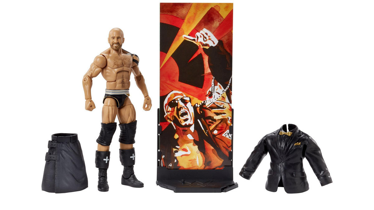 WWE Elite Collection DXJ08 - Action Figure Cesaro, Superstar Del Ring Con Accessori E Abbigliamento Iconico - 3