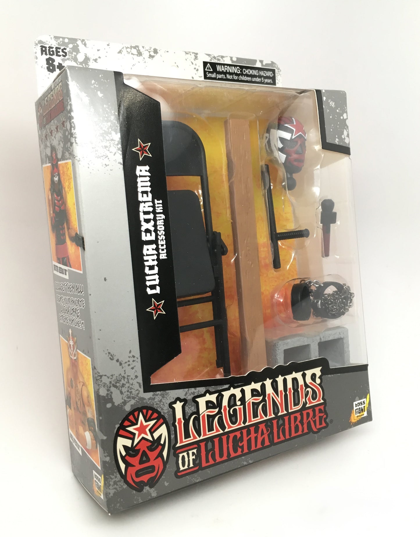 2019 Boss Fight Studio Premium Collector Figures Accessory Sets: Lucha Extrema