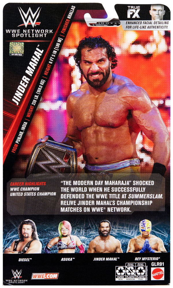 2019 WWE Mattel Elite Collection Network Spotlight Series 2 Jinder Mahal [Exclusive]