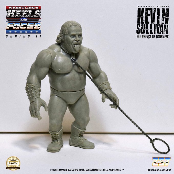 2023 Zombie Sailor's Toys Wrestling's Heels & Faces Series 2 Kevin Sullivan