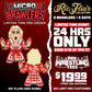 2022 Pro Wrestling Tees Micro Brawlers Limited Edition Ric Flair [Red Robe]