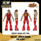 2022 AEW Jazwares Unrivaled Collection GameStop Exclusive Street Fighter Nick Jackson as Ken
