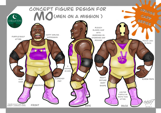 Unreleased Epic Toys Wrestling Megastars Men On a Mission Mo