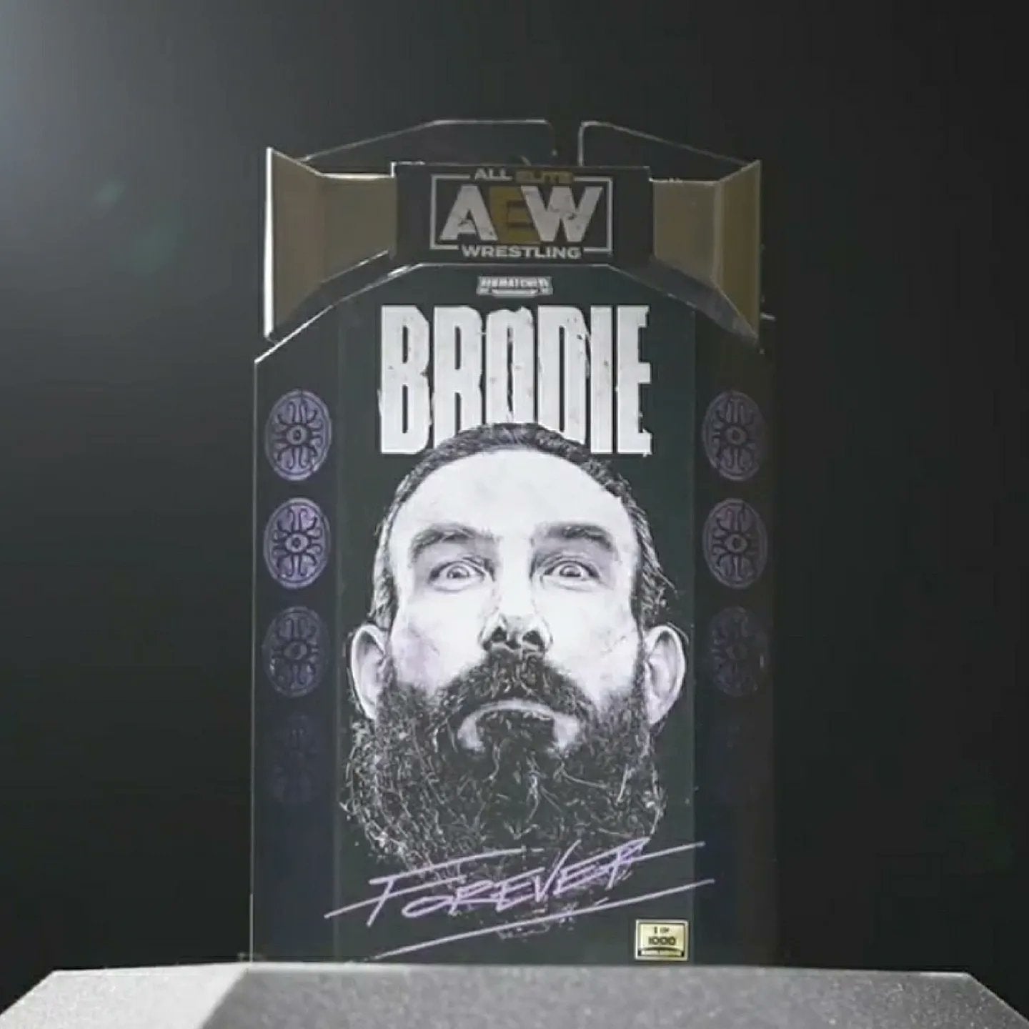 SDCC Exclusive Mr Brodie Lee AEW Unmatched action figure