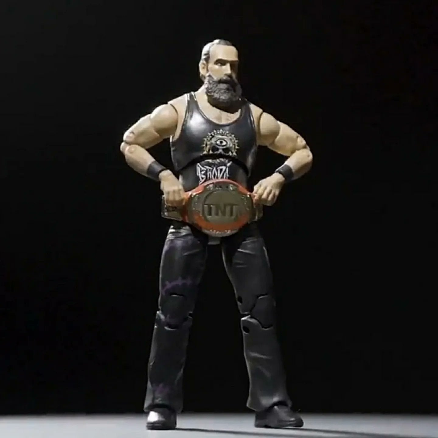 SDCC 2022 EXCLUSIVE AEW UNMATCHED BRODIE LEE ACTION 2024 FIGURE JAZWARES LE 1/1000