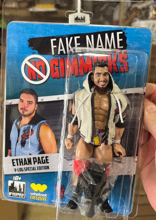 2022 FTC Whatnot Exclusive Fake Name No Gimmicks Ethan Page V-Log Special Edition