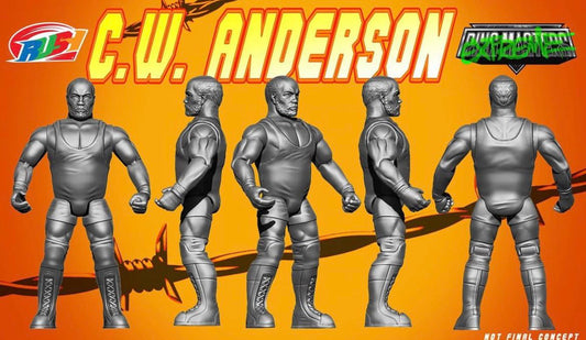 Unreleased Rush Collectibles Extreme Ring Masters CW Anderson