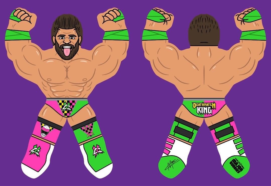 2023 Major Wrestling Figure Podcast Major Buddies Matt Cardona [Deathmatch King]