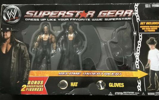 2008 WWE Jakks Pacific Ruthless Aggression Undertaker Superstar Gear [With 2 Figures]