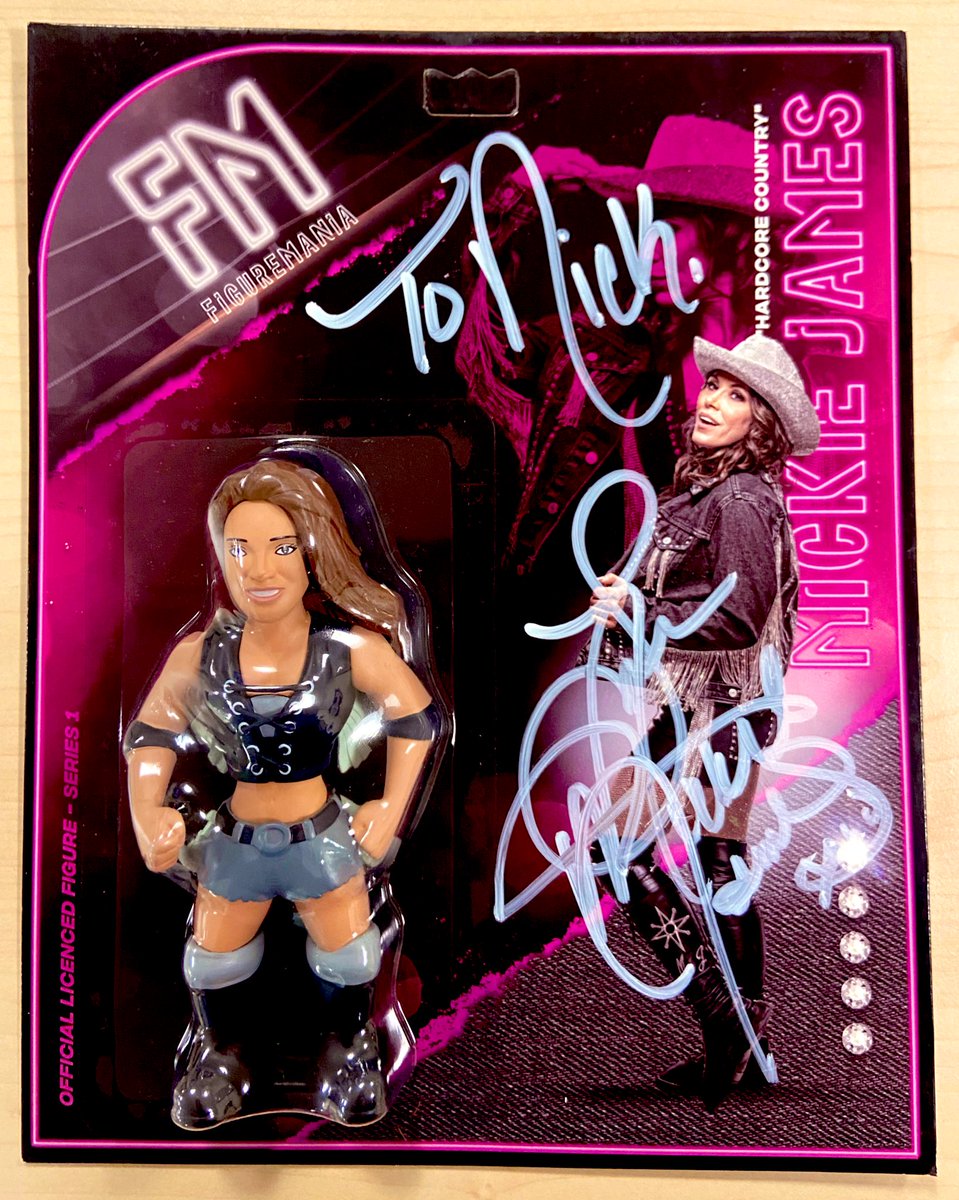 2022 FigureMania Officially Licensed Figures Series 1 "Hardcore Country" Mickie James