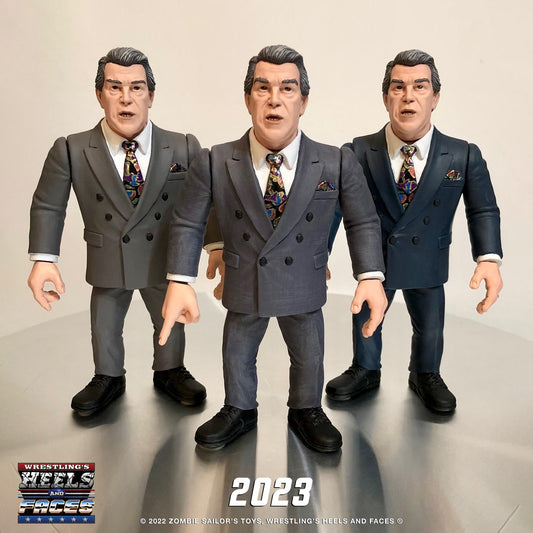 2024 Zombie Sailor's Toys Wrestling's Heels & Faces Series 3 Jack Tunney