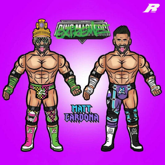 Unreleased Rush Collectibles Extreme Ring Masters Matt Cardona
