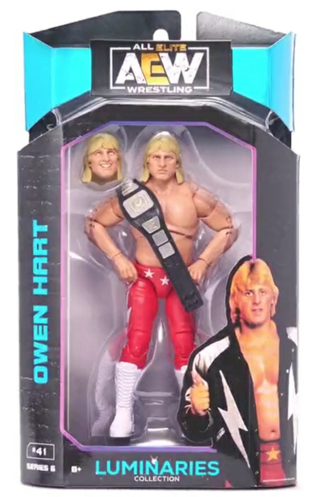 2023 AEW Jazwares Unmatched Collection Series 6 #41 Owen Hart