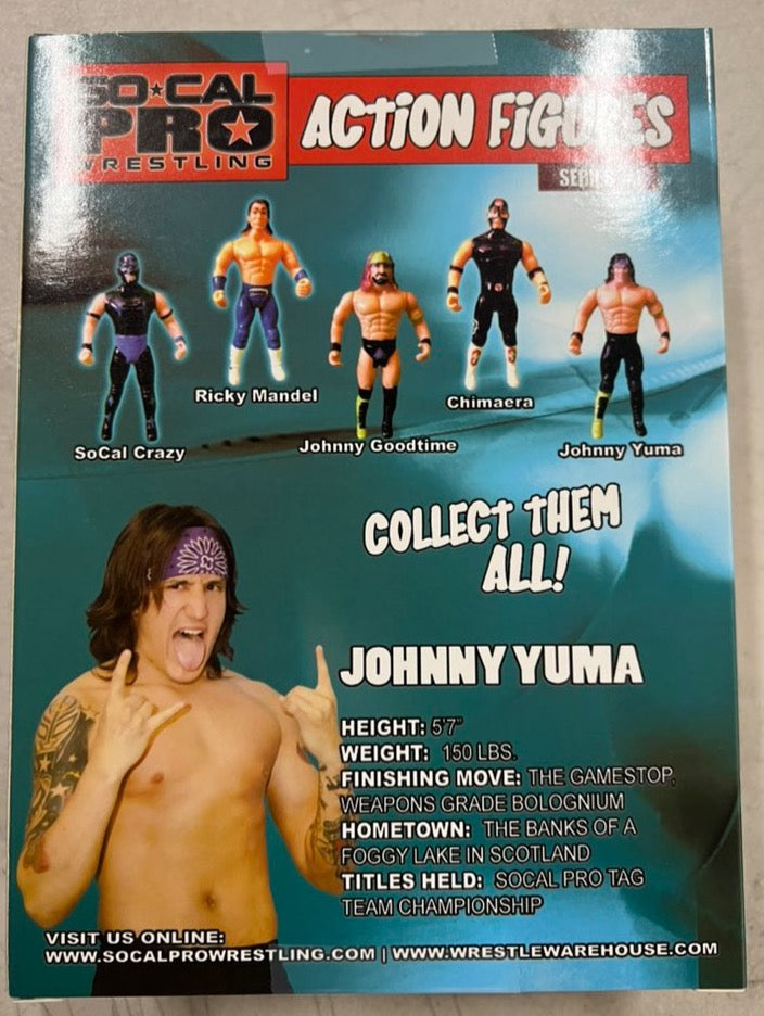 Ricky Mandel Wrestle Warehouse SoCal Pro Wrestling Action Figures – Wrestling Figure ...