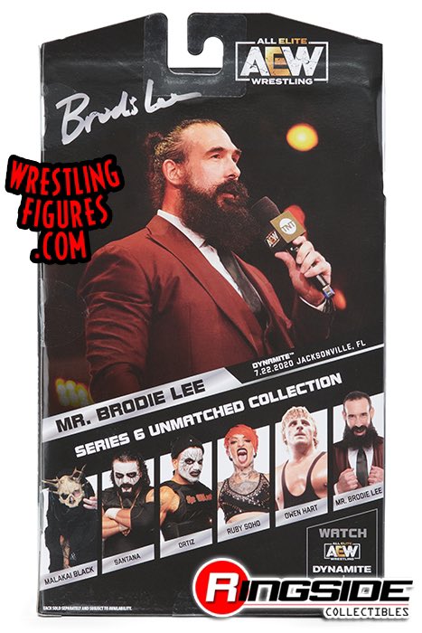 2023 AEW Jazwares Unmatched Collection Series 6 #46 Mr. Brodie Lee