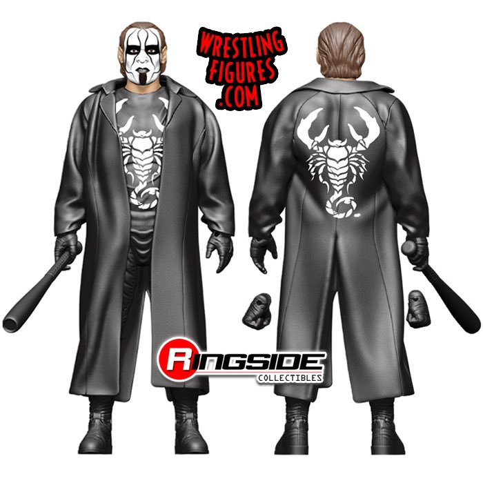 2023 AEW Jazwares Unrivaled Collection Series 13 #116 Sting – Wrestling  Figure Database