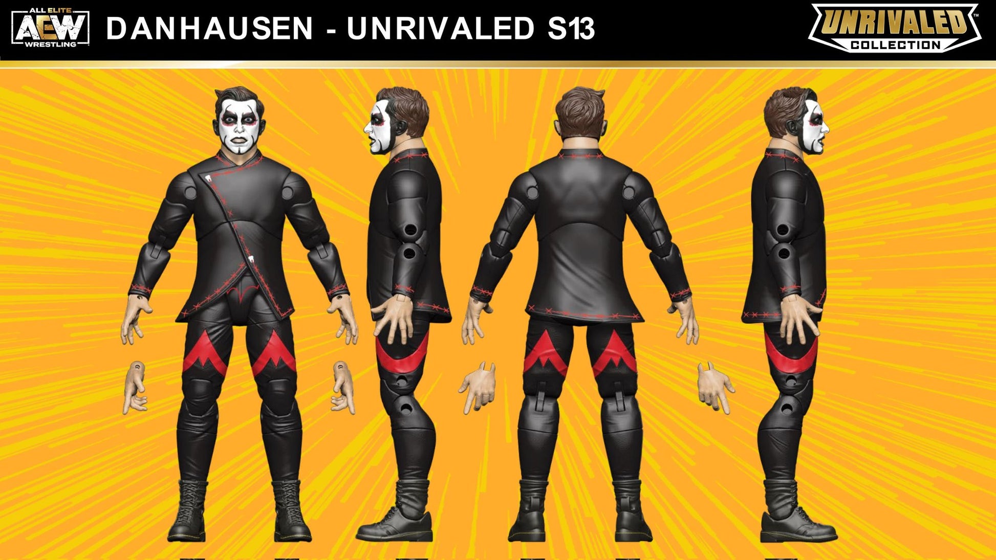 2023 AEW Jazwares Unrivaled Collection Series 13 #118 Danhausen – Wrestling  Figure Database