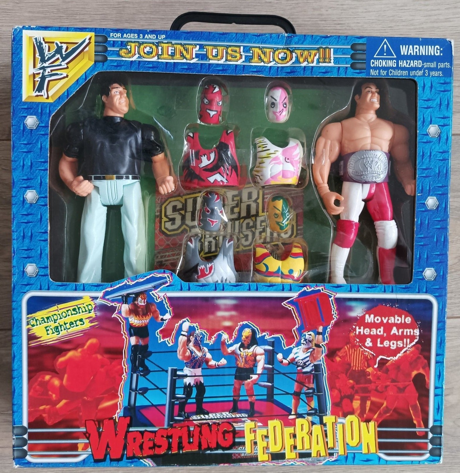 Wrestling Federation Bootleg/Knockoff Wrestler 2Pack Wrestling