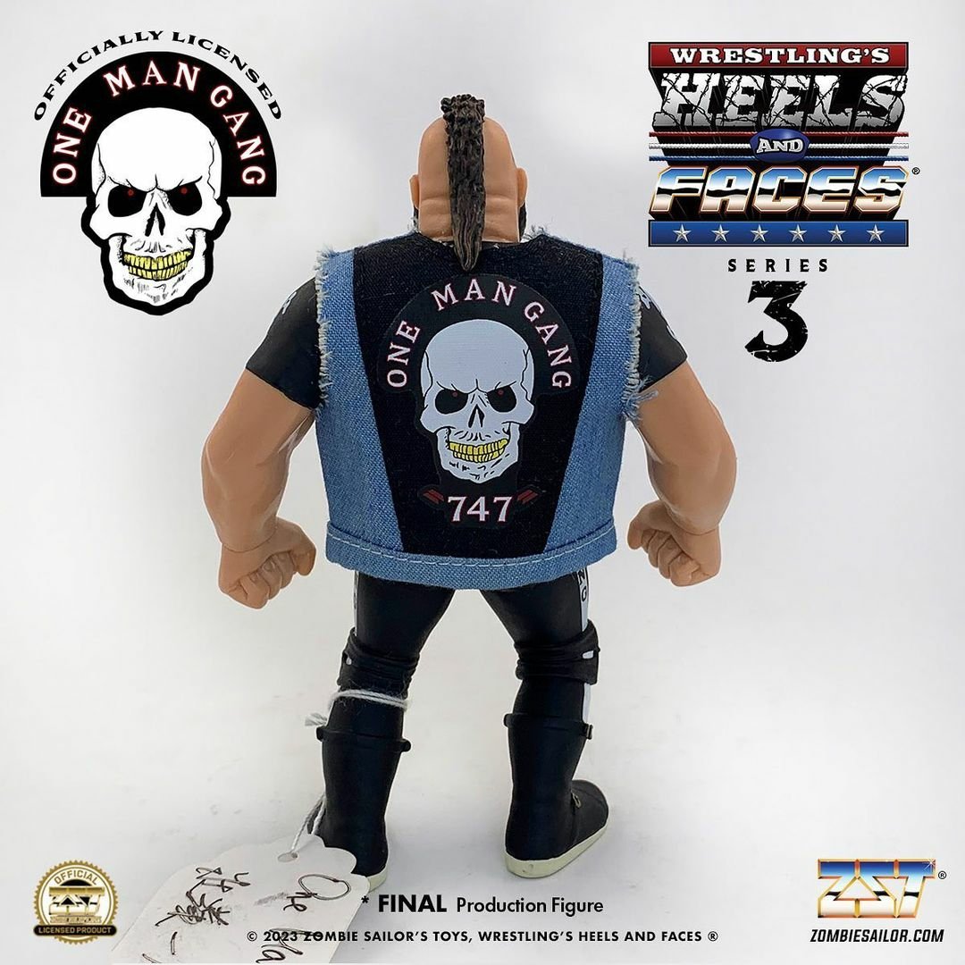2024 Zombie Sailor's Toys Wrestling's Heels & Faces Series 3 One Man Gang