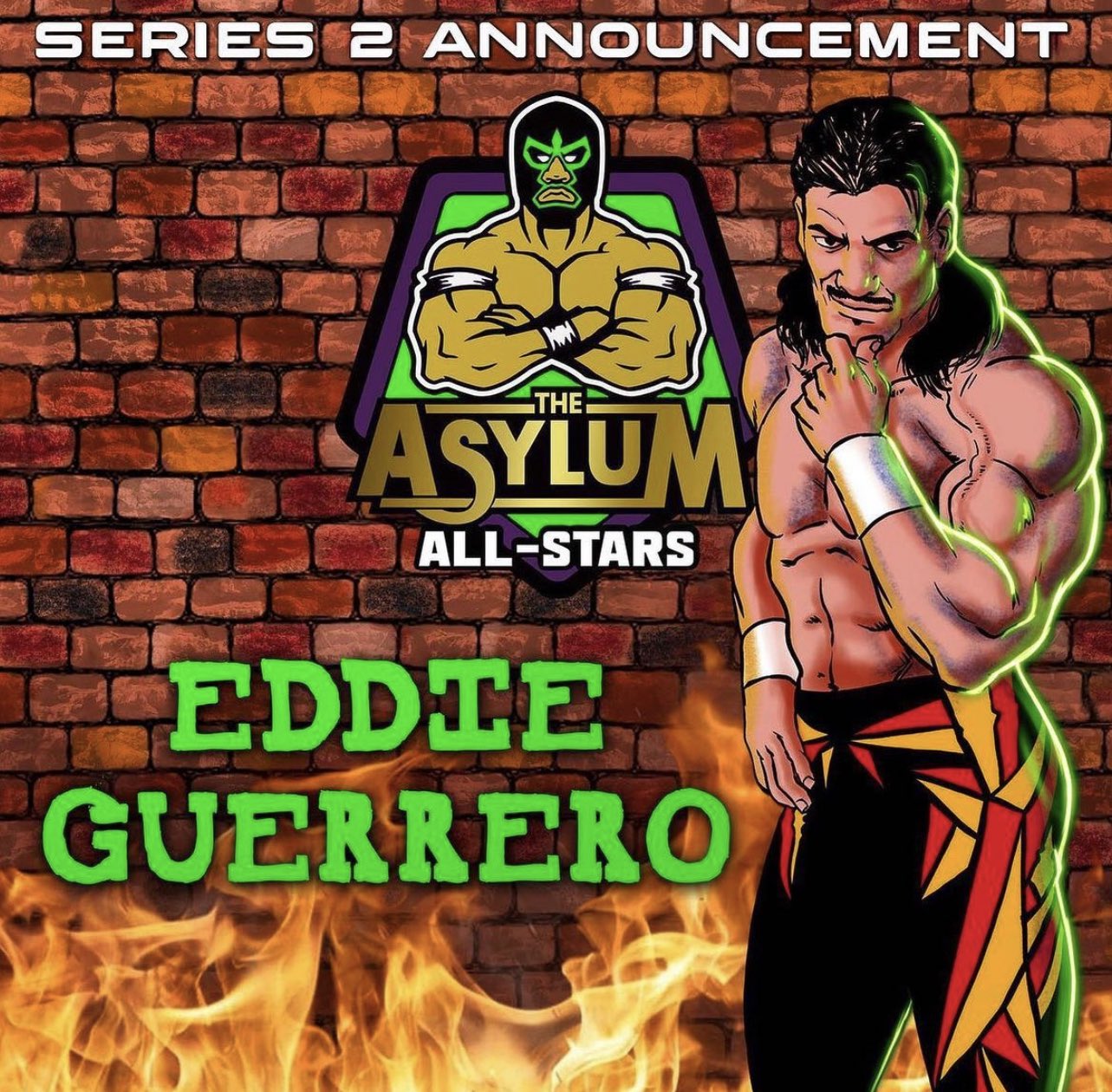 Asylum All-Stars Series 2 Eddie Guerrero