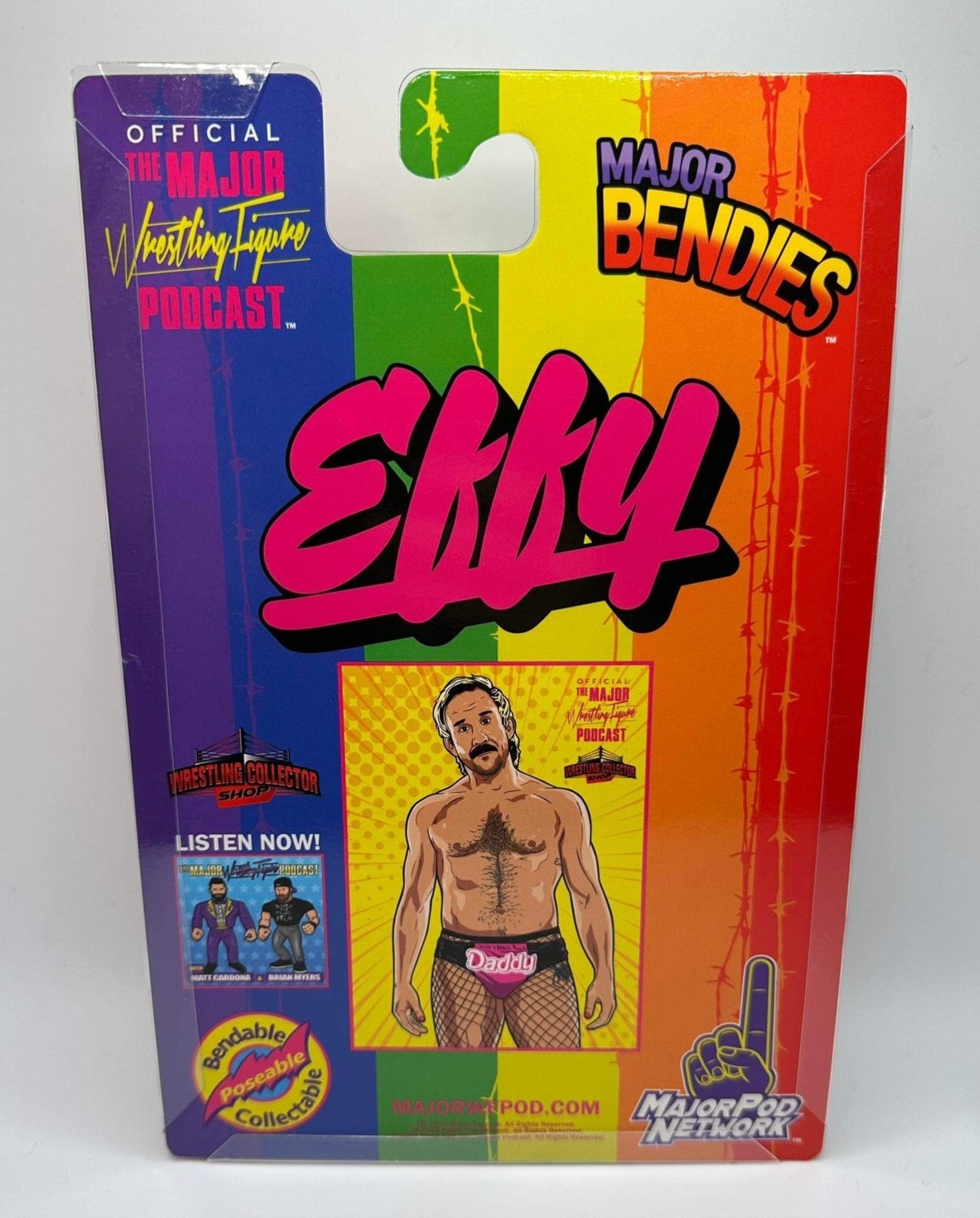 2023 Major Wrestling Figure Podcast Major Bendies Effy [Exclusive ...