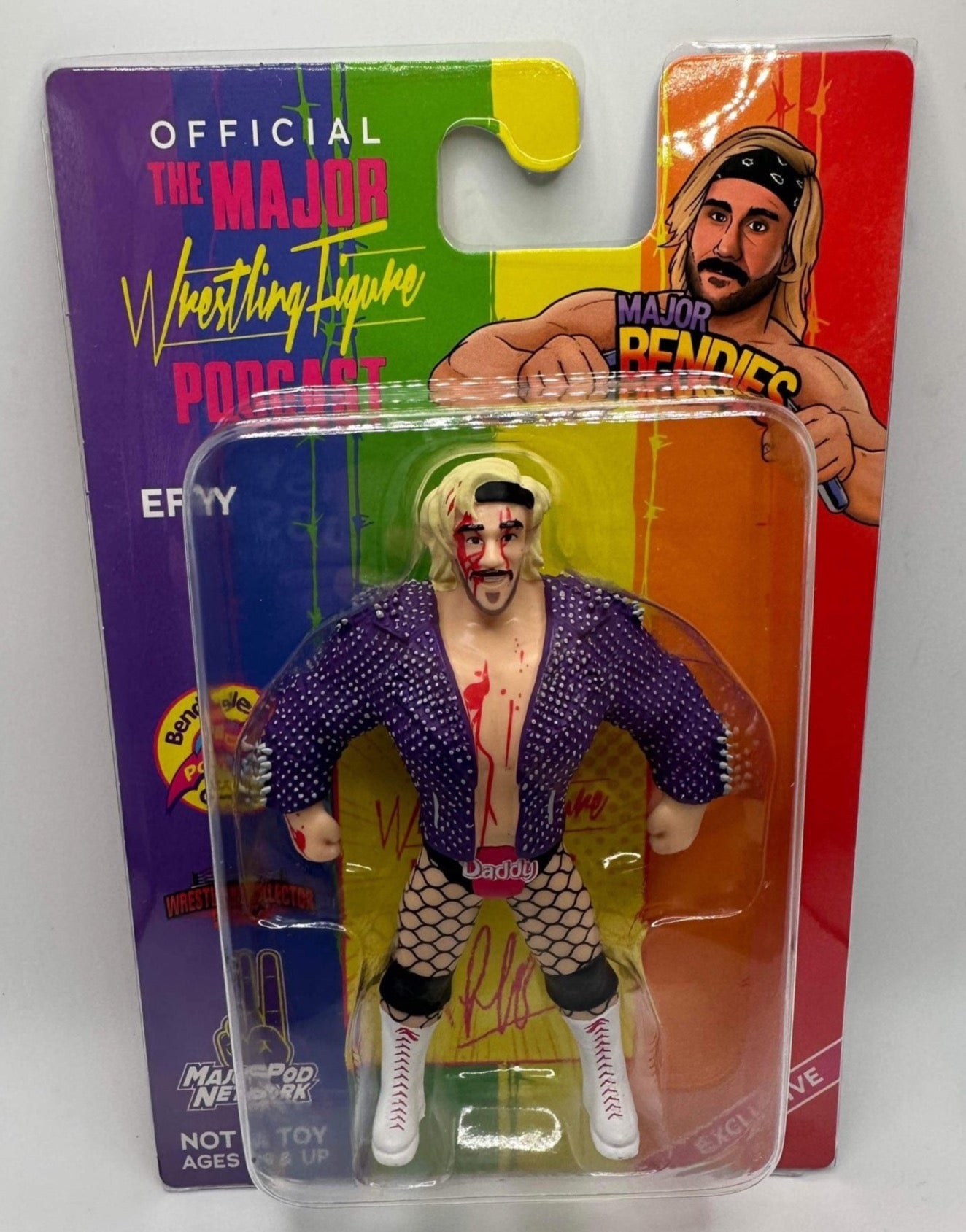 2023 Major Wrestling Figure Podcast Major Bendies Effy [Exclusive]