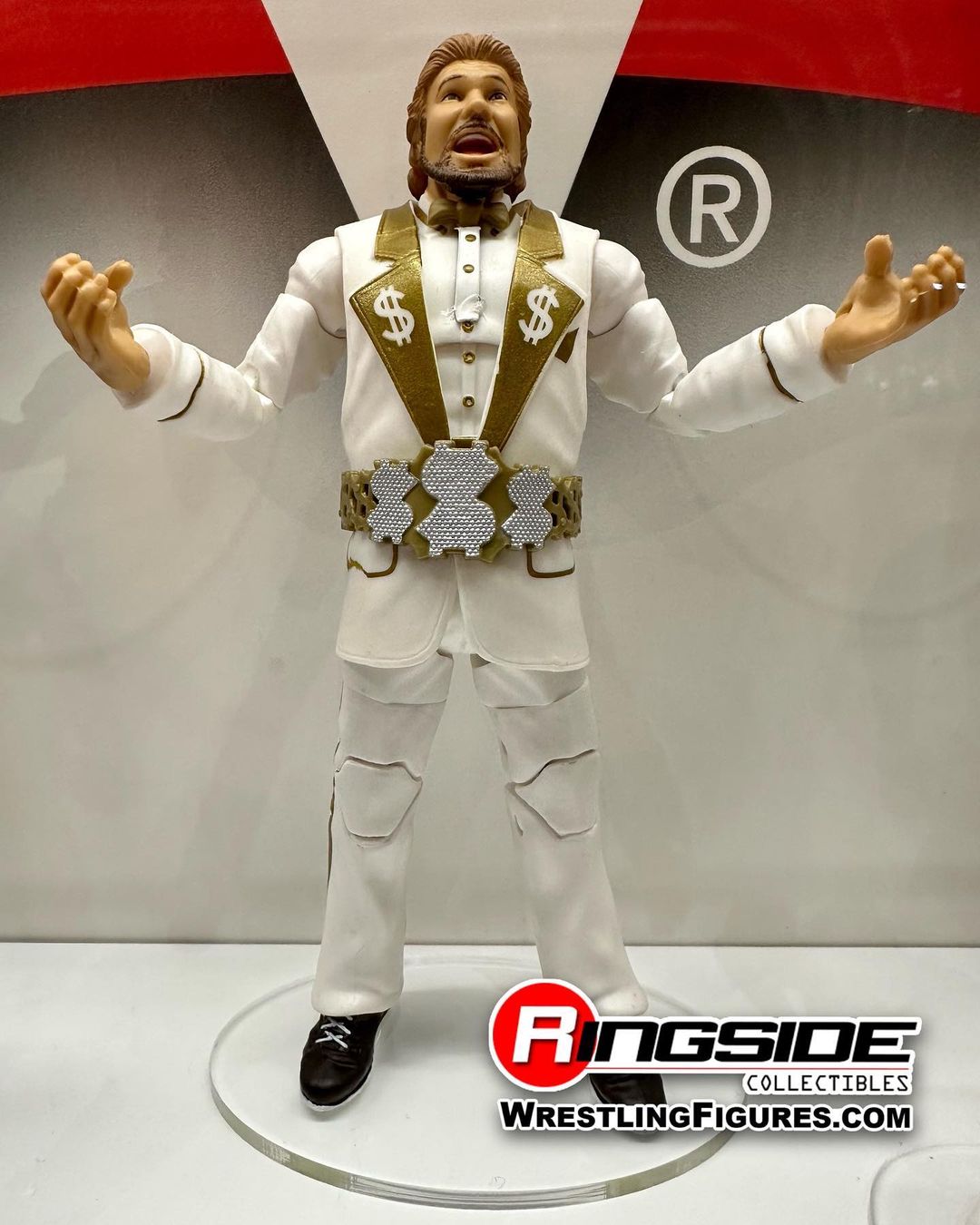 Figurine WWE Classic Superstars 2003 - Million Dollar Man Ted Dibiase Avec Ceinture