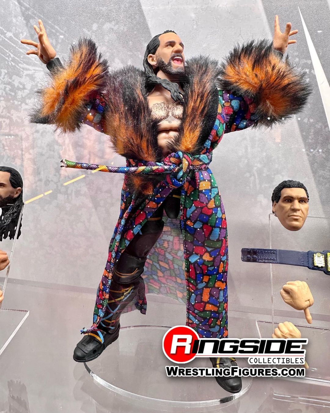 Action Figure WWE Ultimate Edition Seth Rollins, Collezionabile Con Tecnologia TrueFX, 30 Punti Snodabili, Accessori E Teste Intercambiabili, Giocattolo 8+ Anni