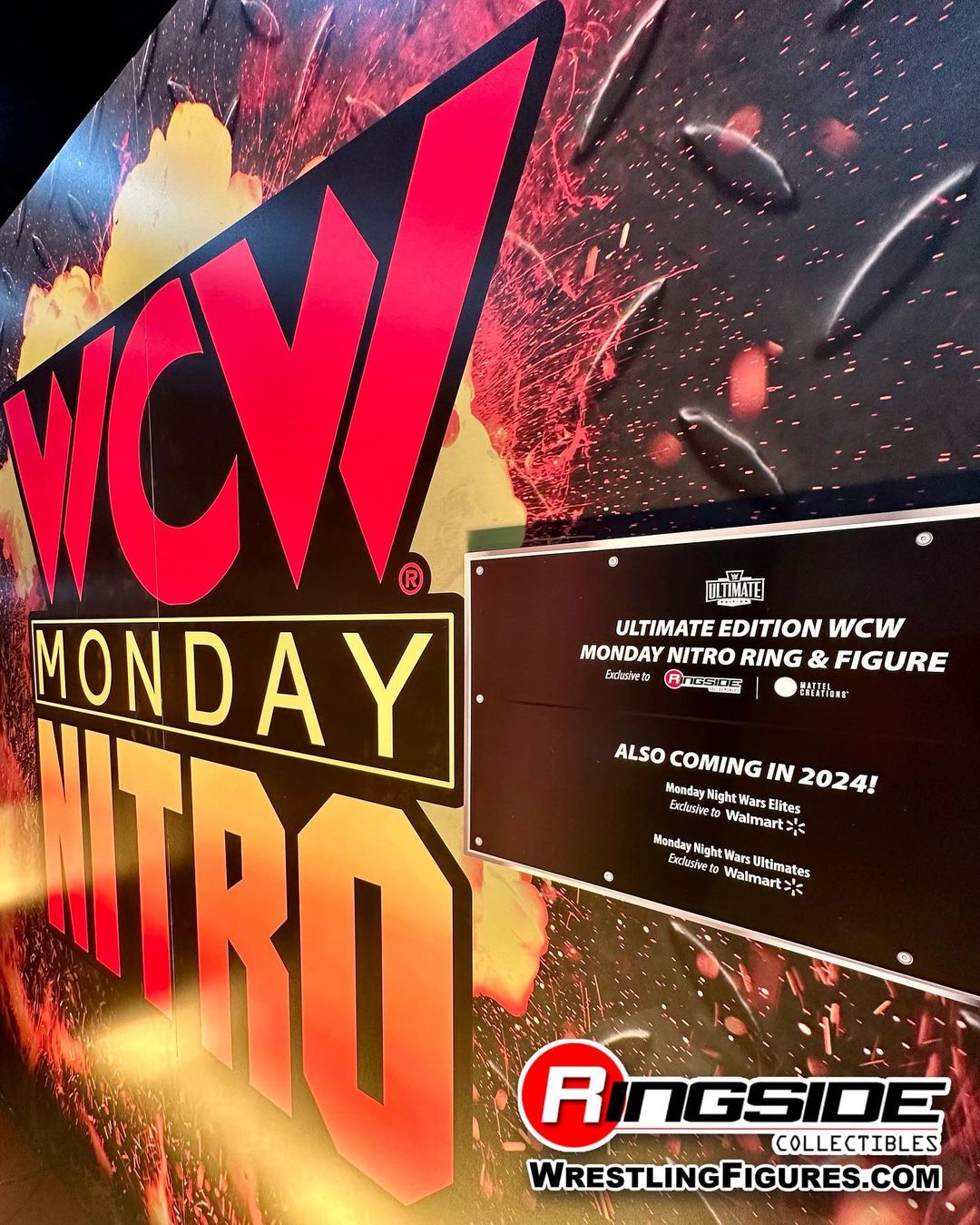 Wcw Ringside Etapa De Nitro Wcw 2024 WWE Mattel Creations & Ringside Exclusive