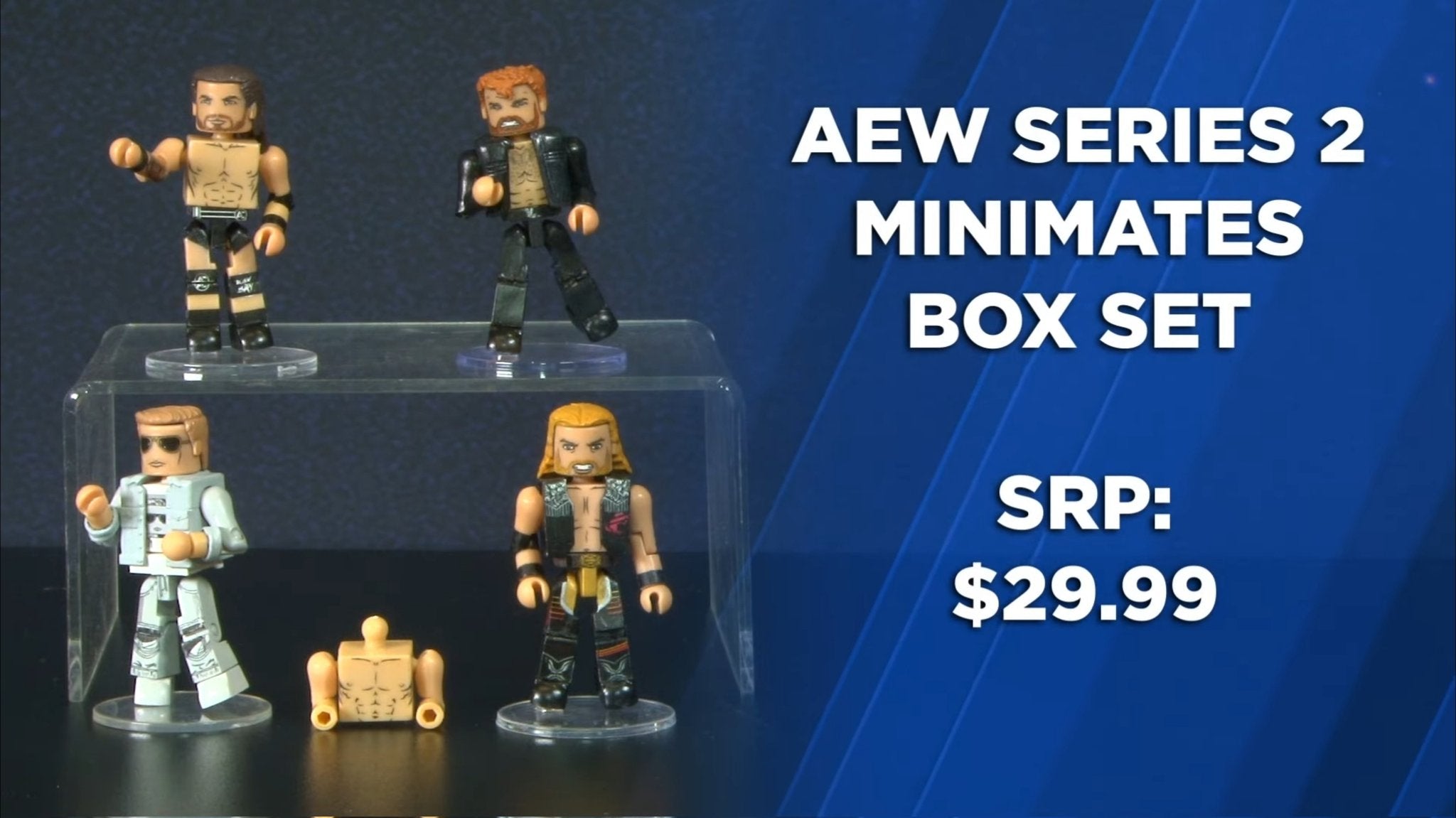 Diamond Select Toys AEW Minimates, Vinimates & Gallery Diorama ...