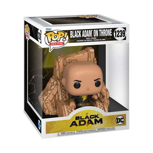 2022 Funko POP! Vinyls 1239 Black Adam on Throne