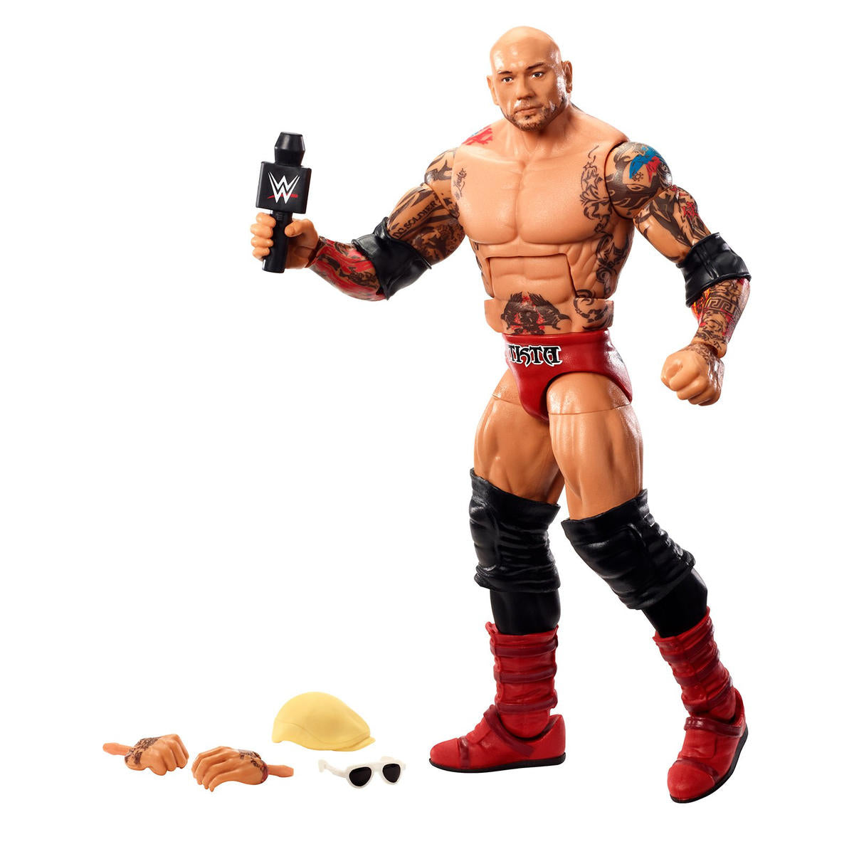 Batista Elite 72 WWE WWF Last Match Mattel top NEW