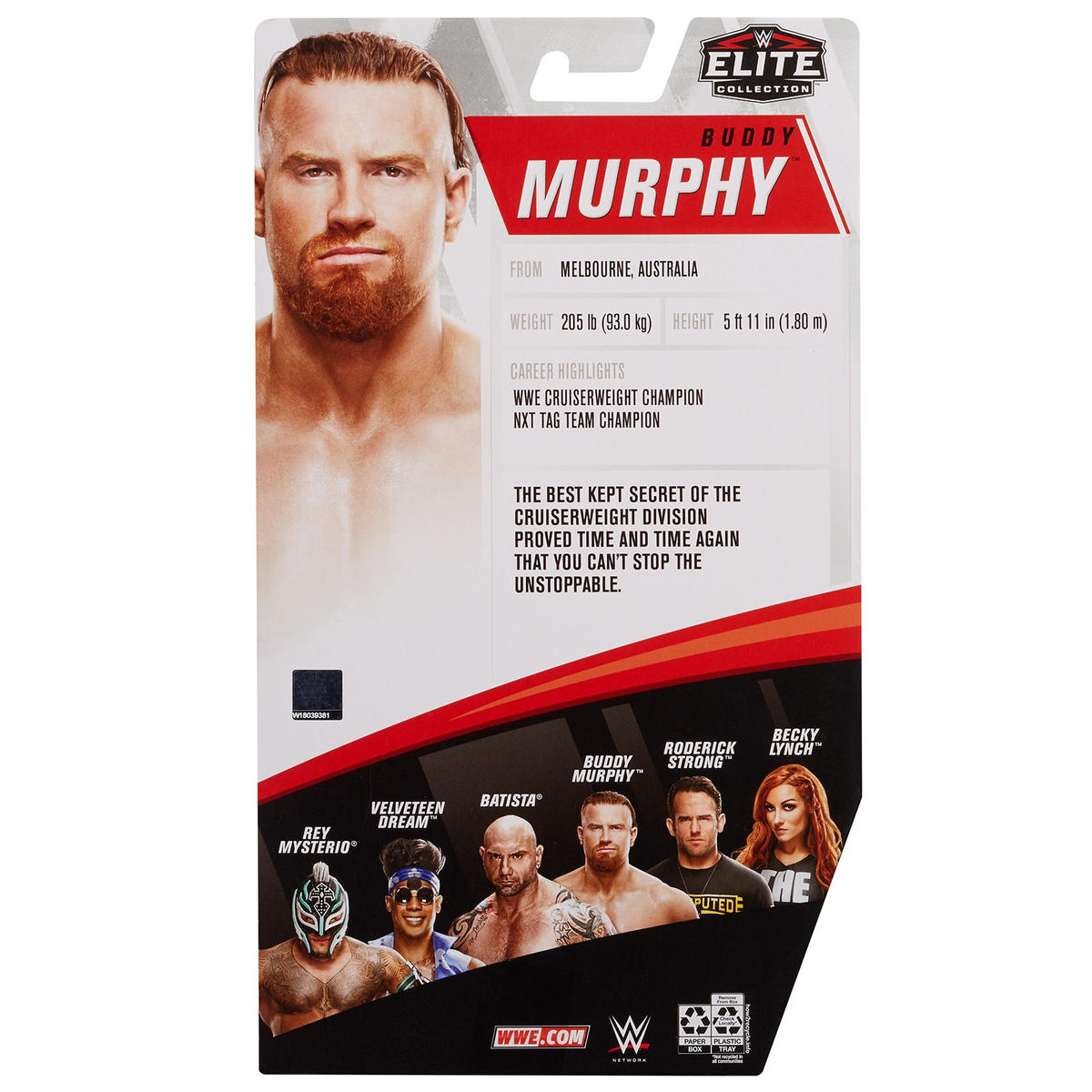 2020 WWE Mattel Elite Collection Series 72 Buddy Murphy [Chase]