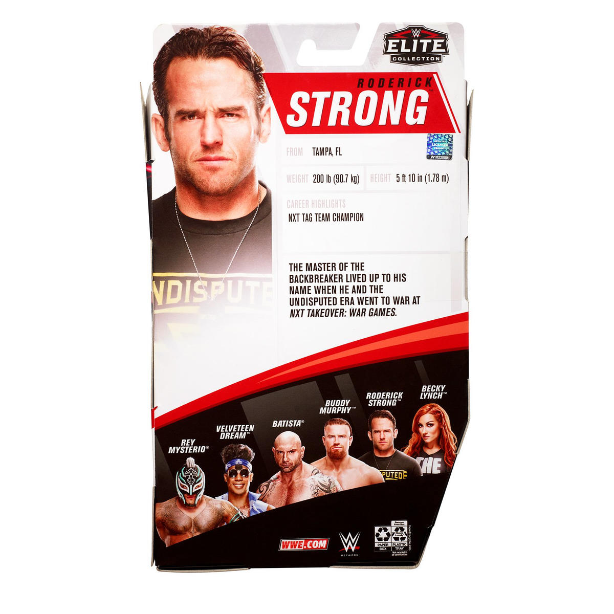 Mattel Roderick Strong 2020 WWE Mattel Elite Collection Series 72 Roderick Strong – Wrestling ...