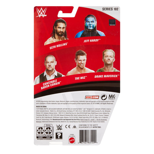2019 WWE Mattel Basic Series 102 Seth Rollins