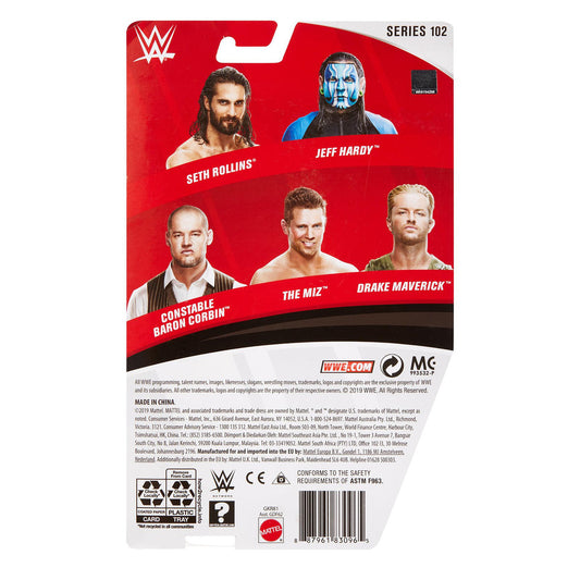 2019 WWE Mattel Basic Series 102 Jeff Hardy