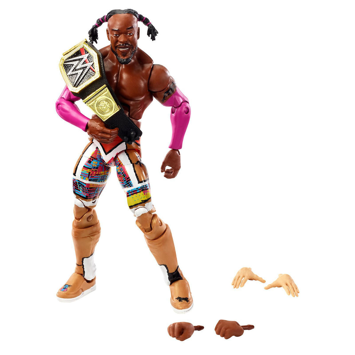 2020 WWE Mattel Elite Collection WrestleMania 36 Kofi Kingston