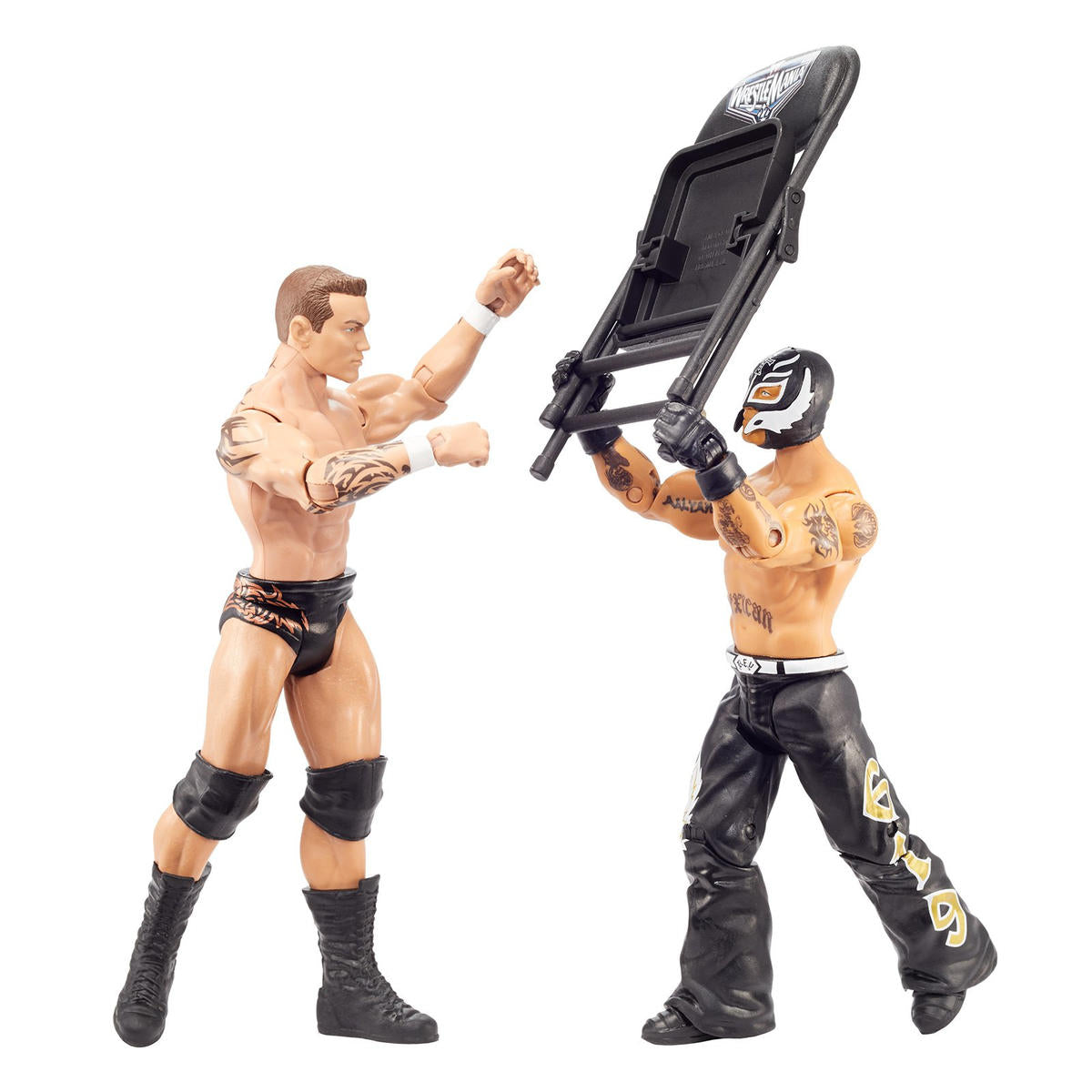 2020 WWE Mattel Basic WrestleMania 36 Randy Orton vs. Rey Mysterio
