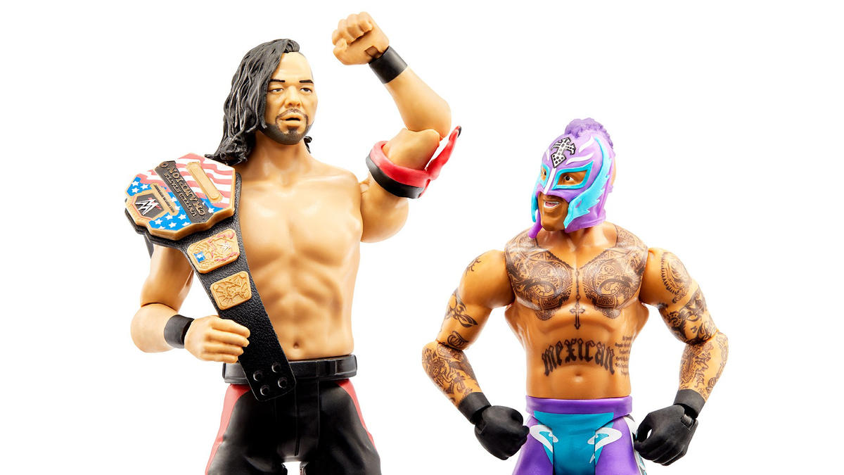 2019 WWE Mattel Basic Battle Packs Series 62 Shinsuke Nakamura & Rey Mysterio
