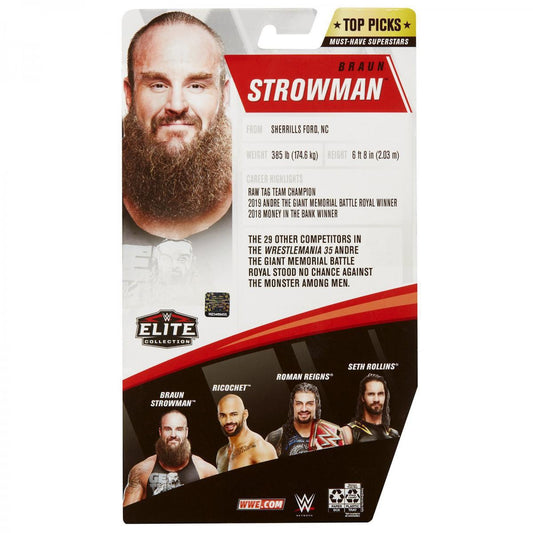 2020 WWE Mattel Elite Collection Top Picks Braun Strowman