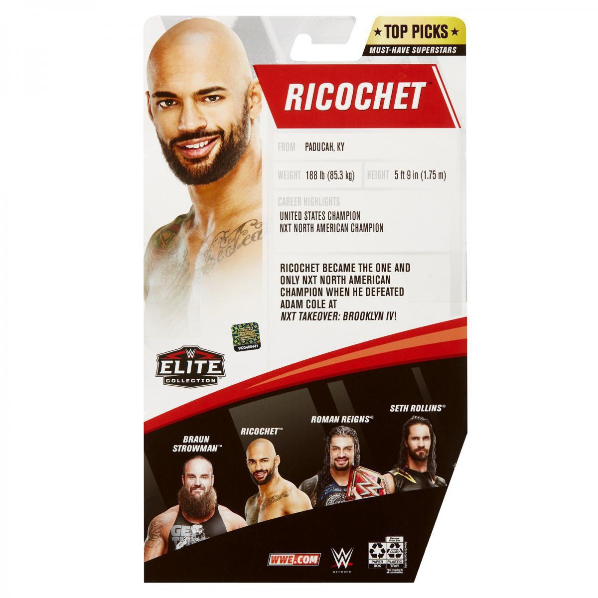 2020 WWE Mattel Elite Collection Top Picks Ricochet