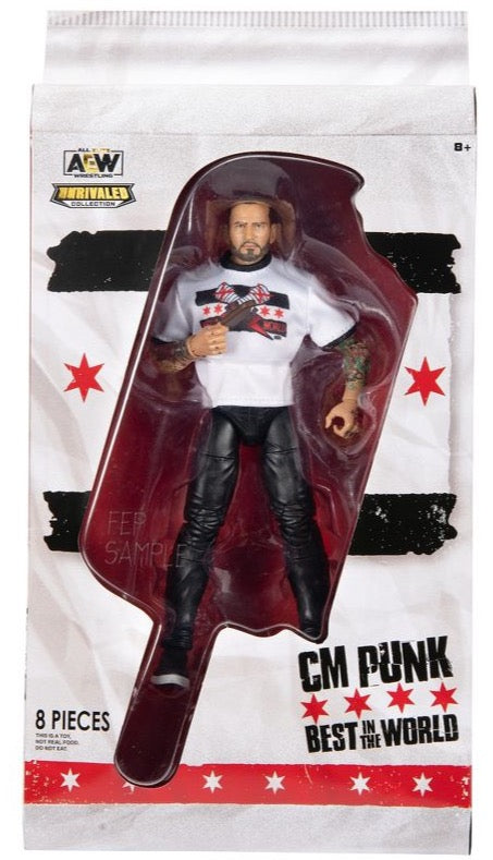 2022 AEW Jazwares Unrivaled Collection Ringside Exclusive #93 "The First Dance" CM Punk
