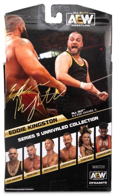 2022 AEW Jazwares Unrivaled Collection Series 9 #73 Eddie Kingston