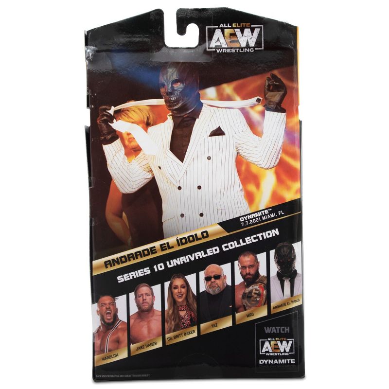 2022 AEW Jazwares Unrivaled Collection Series 10 #86 Andrade El Idolo