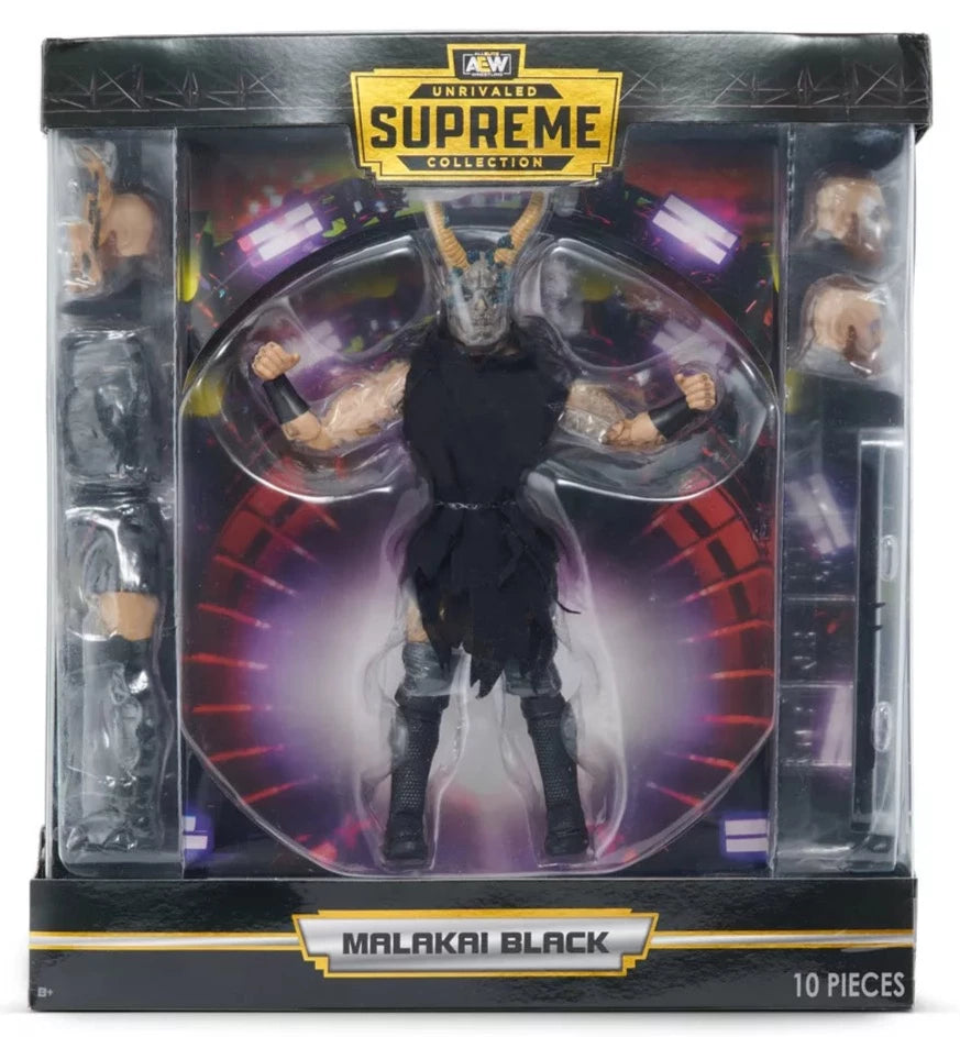 2022 AEW Jazwares Unrivaled Supreme Series 2 #04 Malakai Black